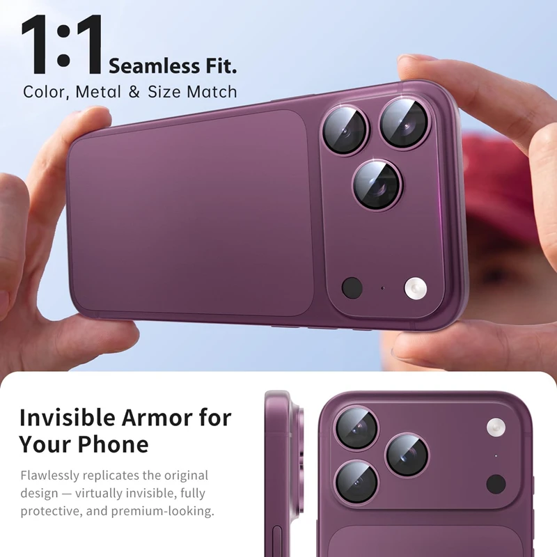 Premium Color-Matched Rugged Aluminum Camera Lens Protector