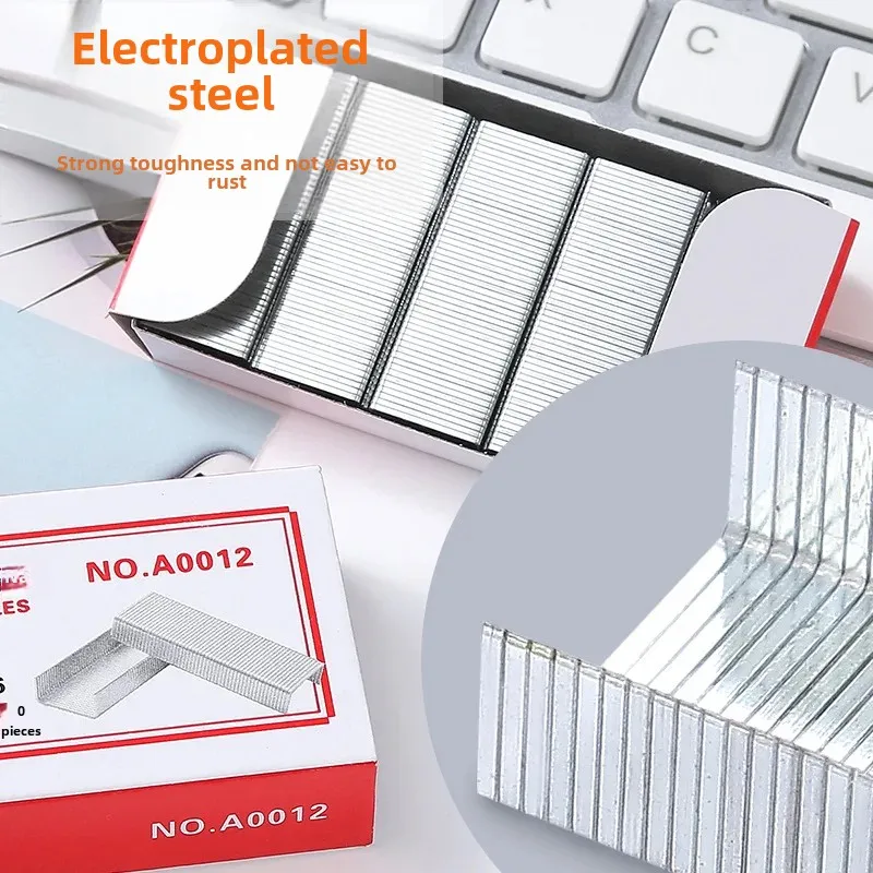 Universal Type 12 Staple Booklet Stapler Machine Staples 24/6 Pack Bookbinding Supplies Stationery Office Accessories