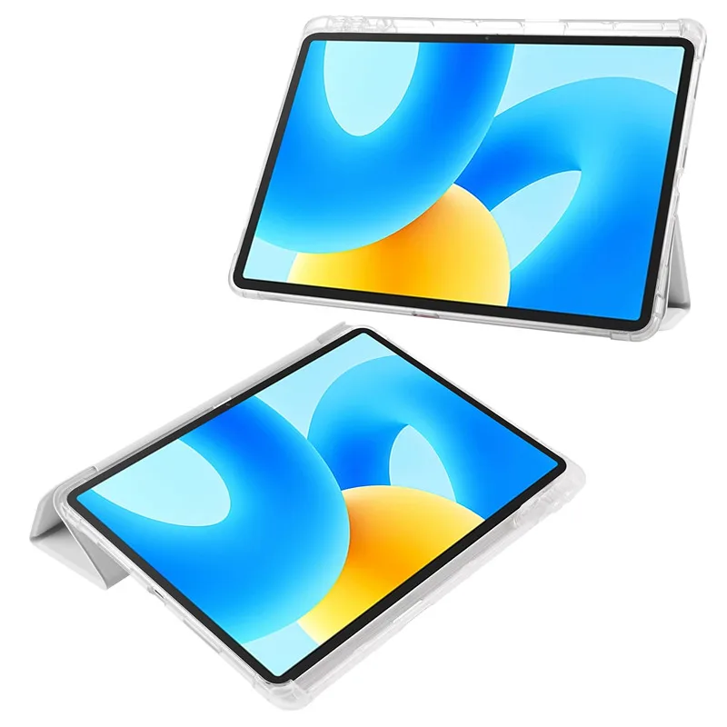 OPPO Pad Mini Tablet Case with Pencil Holder - Trifold Soft Back Stand Cover, 8.8 inch