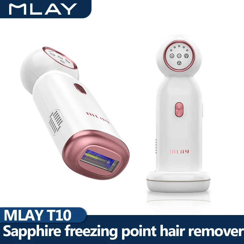 MLAY T10 IPL Hair Removal Device Home Use Laser Epilator sapphire freezing point IPL Hair