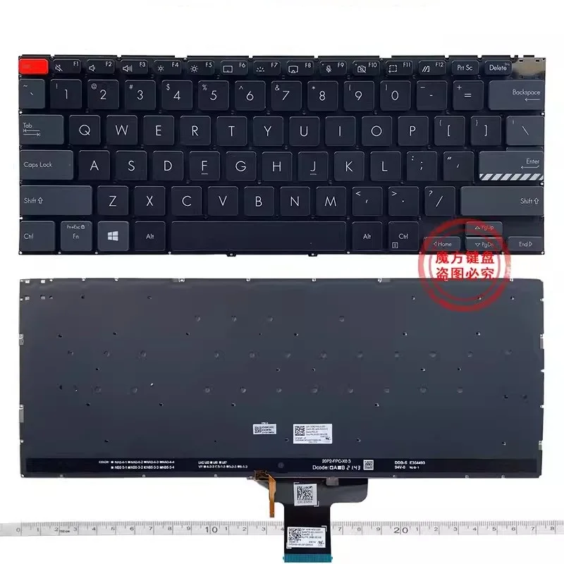 

Новая клавиатура с американской подсветкой для ASUS Pro14 M7400 M4700 M4700QC M4700PC M7600 X7400 M3400 M3401 M3401Q X3400 X3400P K3400P