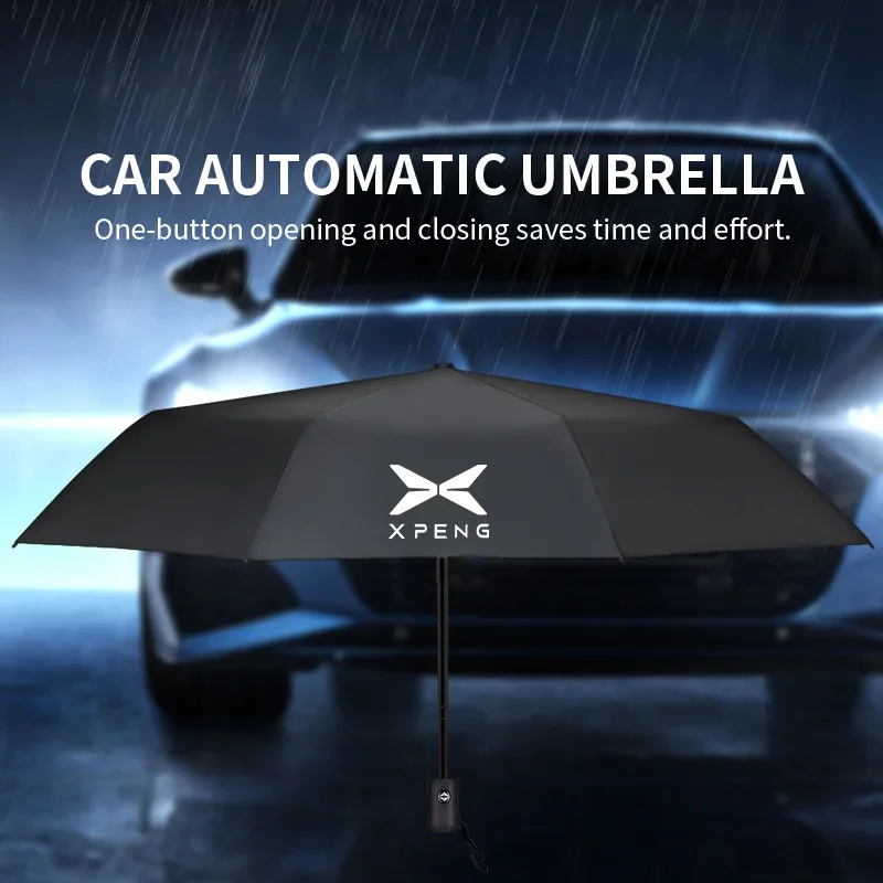 For Xpeng Xiaopeng P7 P5 G3 G9 G3i Mega Car Fully Automatic Folding Sun Umbrella Sunshade With Auto Accessories