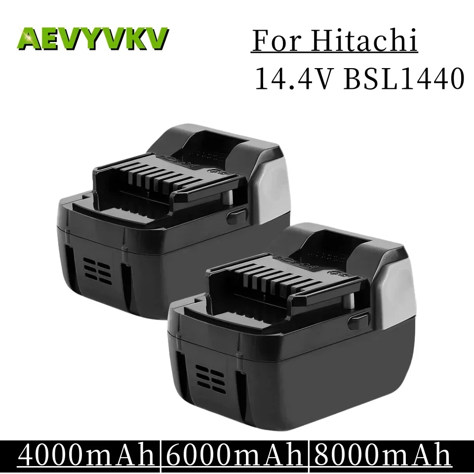 Аккумулятор 14,4 В для беспроводной дрели HITACHI BSL1415 BSL1430 CD14DSL DH14DSL DS14DSL 329901, перезаряжаемый электроинструмент, батарея Ач