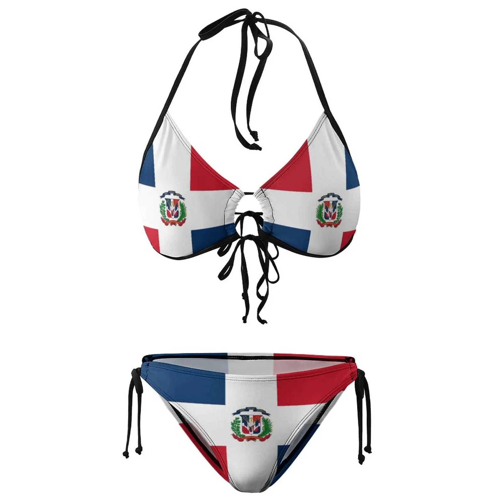 

Dominican Republic Flag Duvet Sticker T Shirt Cell Phone Case Bikini Swimming Costume Exotic Bikinis Humor Graphic Beach High Qu