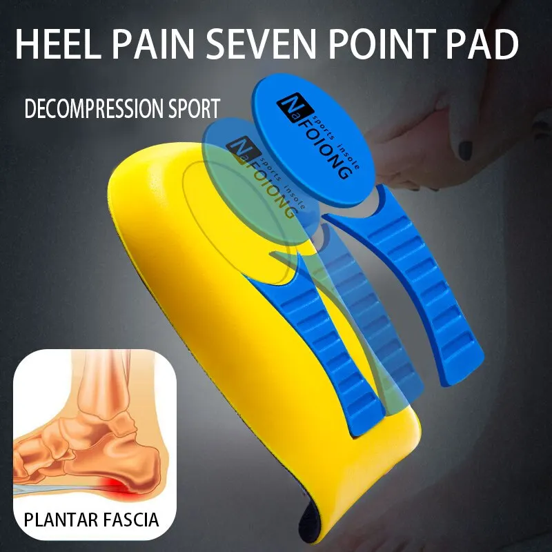 Orthopedic Cushion Insoles for Foot Pain Relief and Comfort
