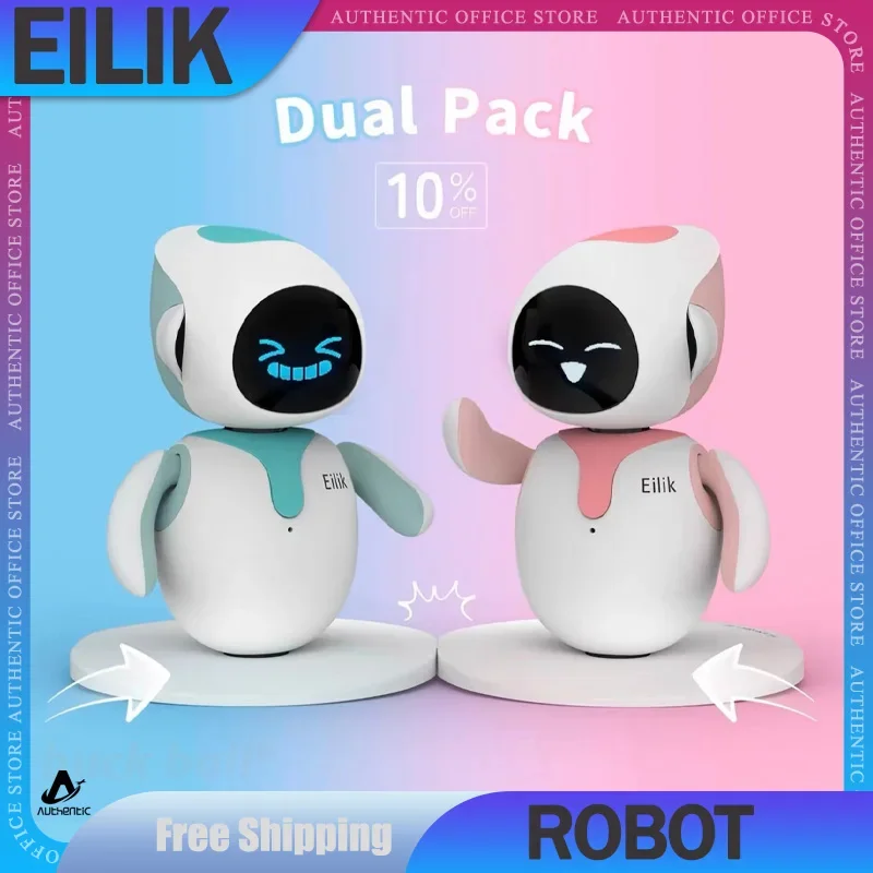 New Eilik Robot Emotional Interaction Smart Companion Pet Robot Electronic  Creative Study Desktop Companion Christmas Toys Gifts - AliExpress