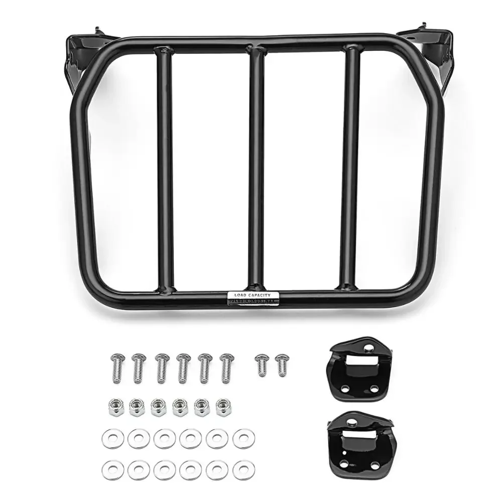 Motorcycle Sissy Bar Sport Luggage Rack for Harley-Sport Glide Softail FLSB Fat Bob FXFB FXFBS FXLR FXLRS