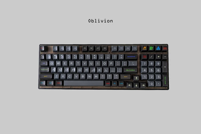 Oblivion SA V2,Keycap Set für Mechanische Tastatur, SA Profil, ABS 
