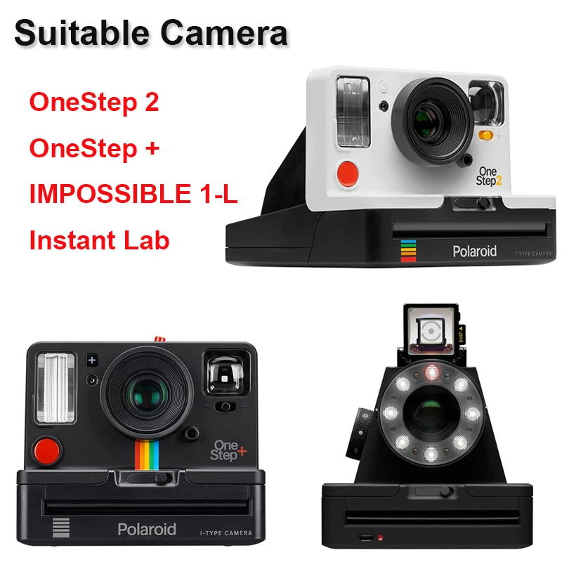5box Polaroid Originals Instant I-type 600 Color Polaroid Film For  Onestep2vf Onestep2 Plus Instax Camera - Printer Ribbons - AliExpress