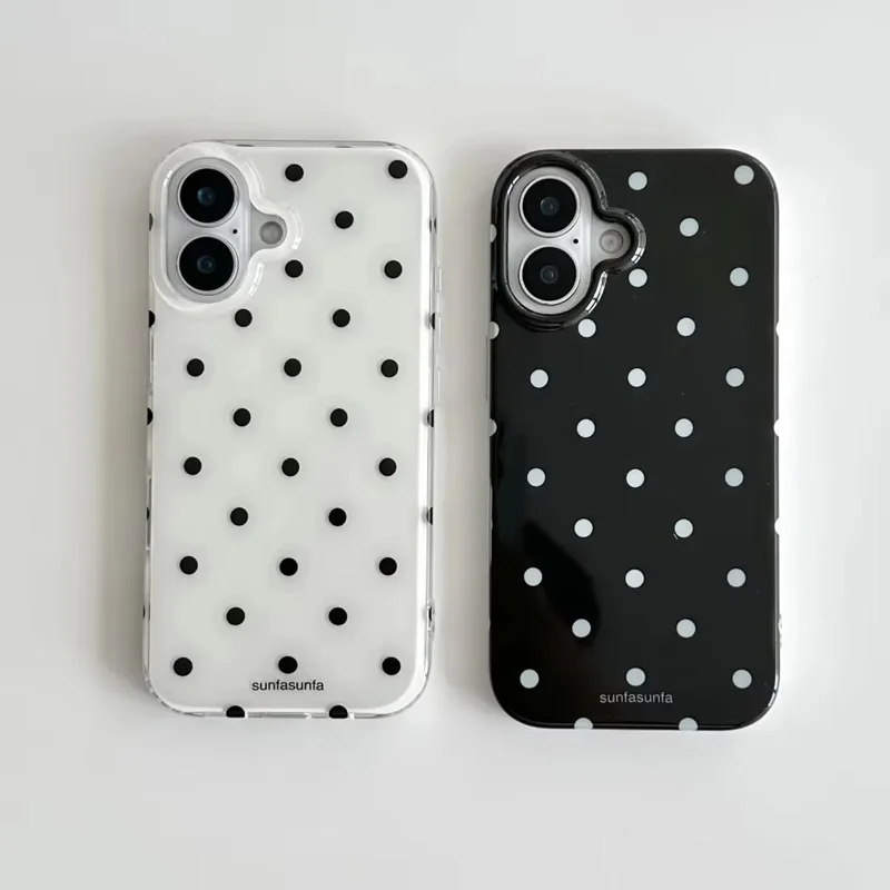 รูปสินค้า เคส iPhone ลายจุด ป้องกันกระแทก รุ่น Y2K