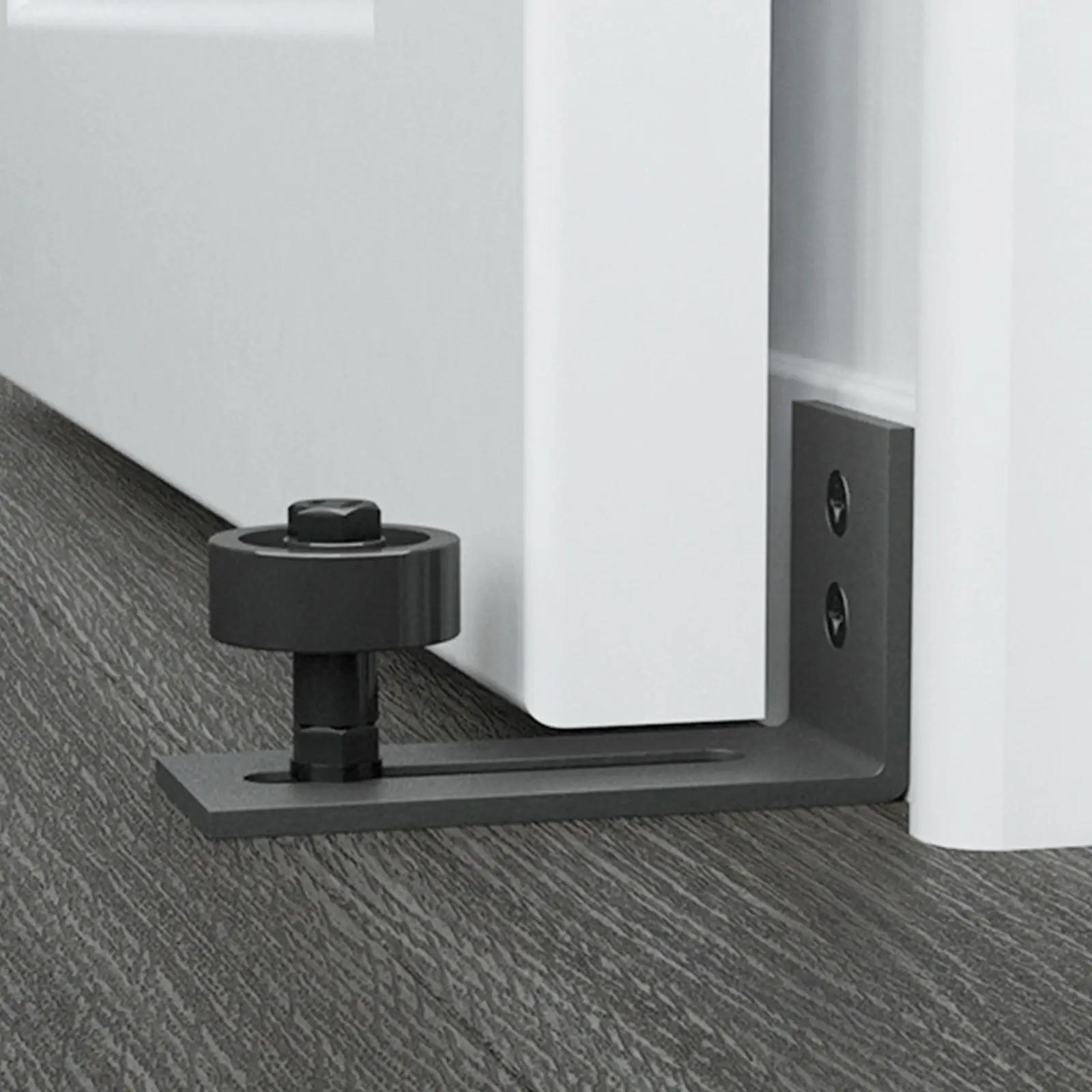 Barn Door Guide Bottom Guide Floor Mount for Office Indoor Bedroom