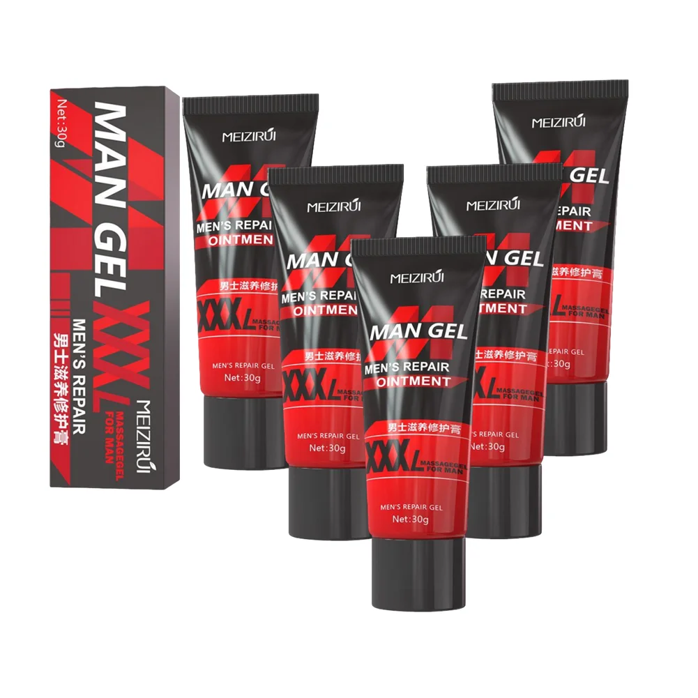 5Pcs Herbal Big Dick Penis Enlargement Cream Increase XXXL Size Erection Sex Products Male Cock Growth Enlarger Man Massage Gel