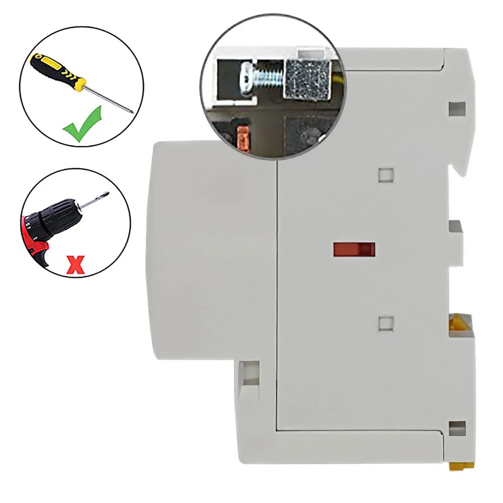 do trilho do ruído, HCH8s-100, 2P, 100A, 2NO ou 4NO, 220V