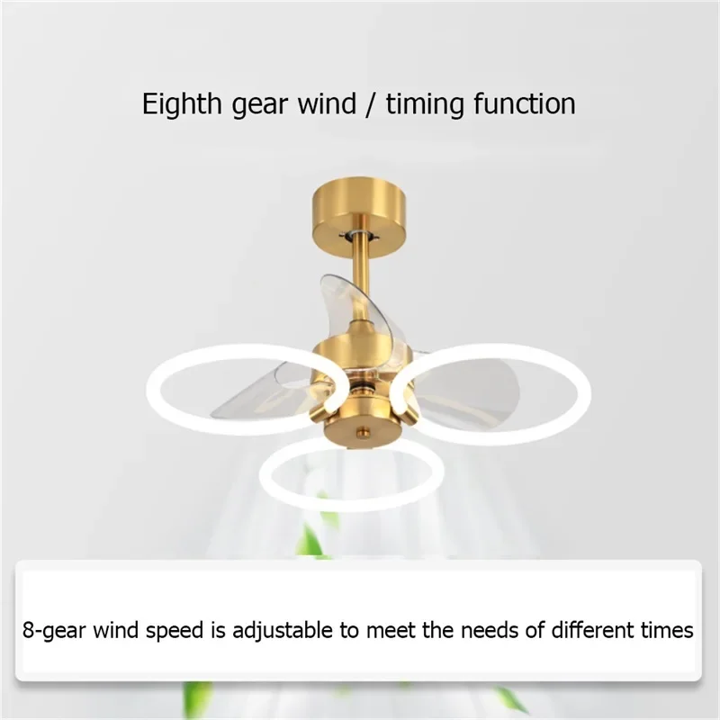 ALBERT Nordic ALBERT Ceiling Fan Lights Remote Control with LED Modern Creative Lighting for Home