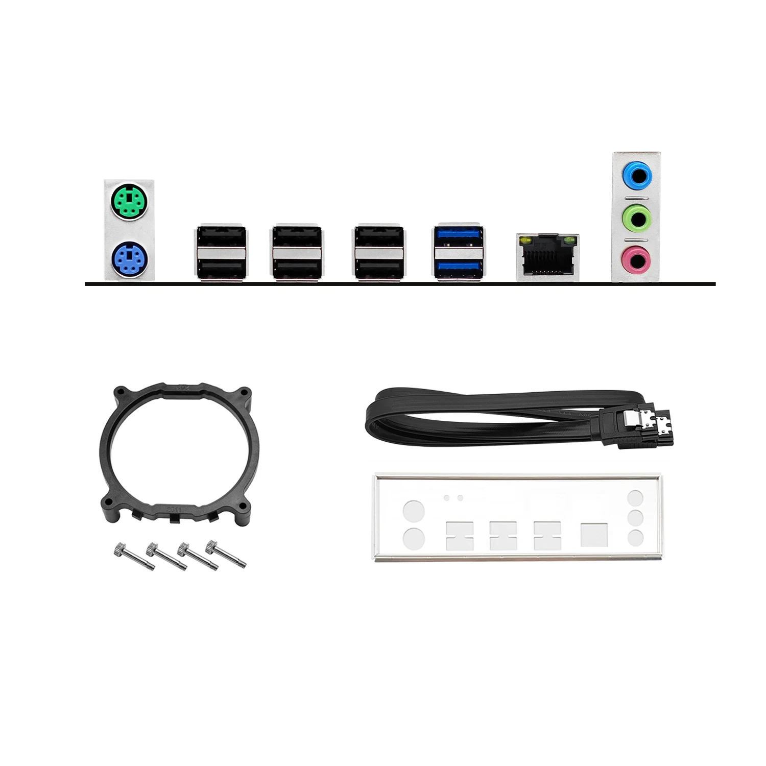 Placa-mãe Lga20113 Slot Suporte Xeon e5 2666 v3 2673 2696 v3 Processador Cpu Memória Ddr3 Usb 3.0 Nvme Sata M.2 Machinist-x99 Pr8 - Imagem 5