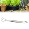 2 in 1 Stainless Steel Bonsai &amp Gardening Tool Root Rake Tweezers Gardening Tool Root Tweezers Stainless Steel Bonsai Tool 2