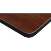 Rectangular Standard Table Top, Laminates are Scratch, Stain and Scald rRsistant,72 x 30, Cherry/Maple 3