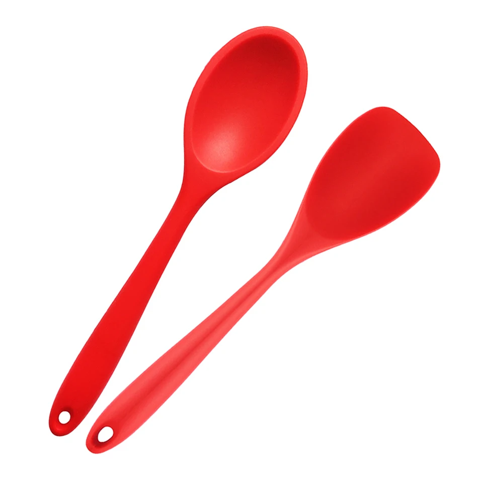 Kitchen Cooking Tools Coated Nylon And Silicone Cookware Spatula And Spoon 6 Style pancake spatula