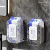 Bathroom Non Perforated Wall Mounted Wet Tissue Storage Box with Large Opening and Strong Load-bearing Capacity 5
