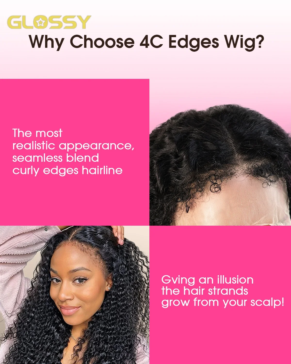 13x6 Hd 250 Density Afro Kinky Curly Wig 100% Human Hair 13x4 4c Edges Frontal Deep Wave Curly Lace Front Wigs For Women on sale 3