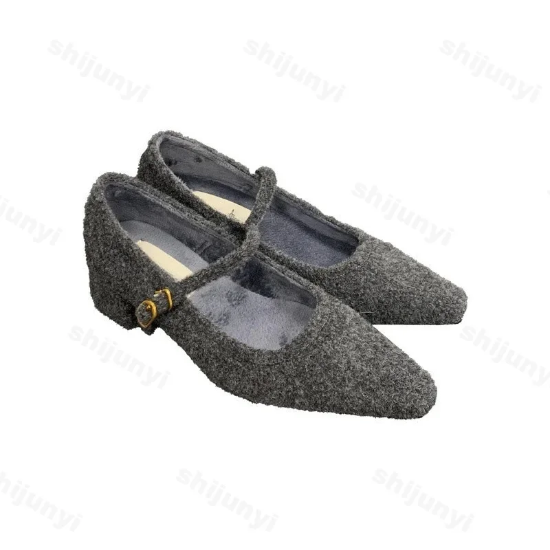 Casual Women's Low Heels Mary Jane Shoes New 2025 Fashion Shallow Comfortable Straps Leopard Walking Party Loafers Ladies Shoes 6