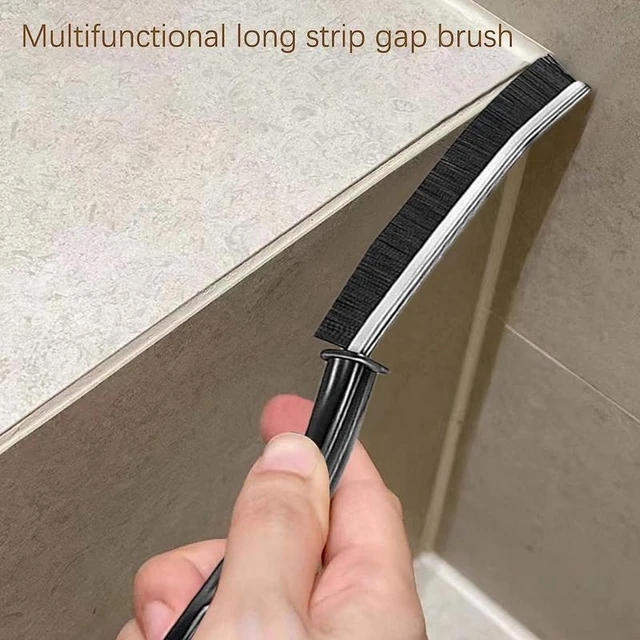 Thin Cleaning Brushes For Small Spaces 3Pcs Cleaning Scrub Brushes For  Bathtub Household Cleaning Tool For Blind Bathroom Toilet - AliExpress