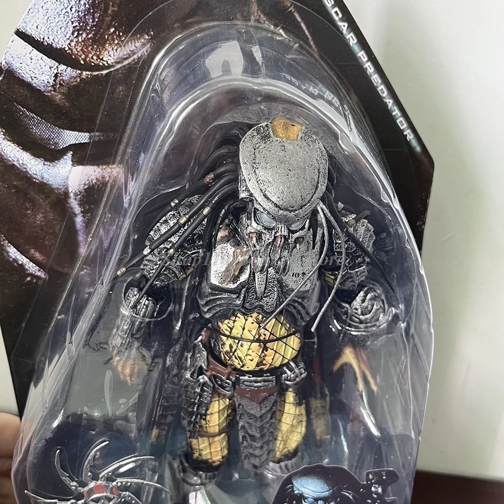 Celtic Predator Masked Scar Predator Scar Figure AVP Alien vs. Predator Chopper Model Movie Birthday Christmas Gifts Doll
