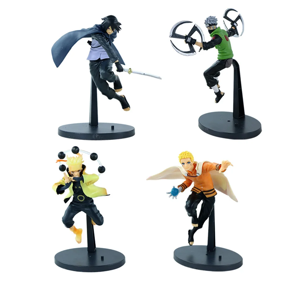Premium Naruto Boruto Rasengan Battle Edition Action Figure Set - Collectible Decorative Gift