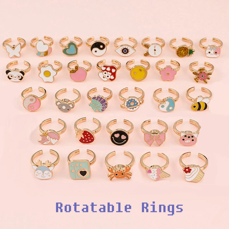 giratorios de dibujos animados para niños, Kawaii, animales, Panda, Koala, regalos de cumpleaños| - AliExpress