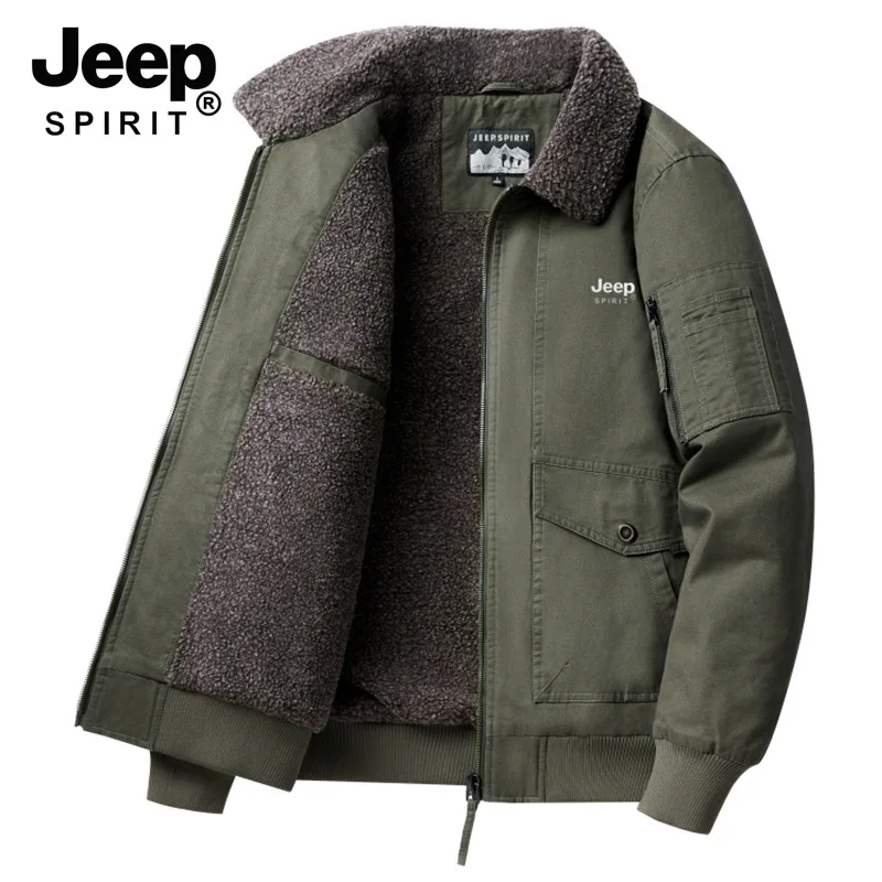 JEEP SPIRIT裏起毛ジャケットパーカー男女オーバーサイズ org.jpg