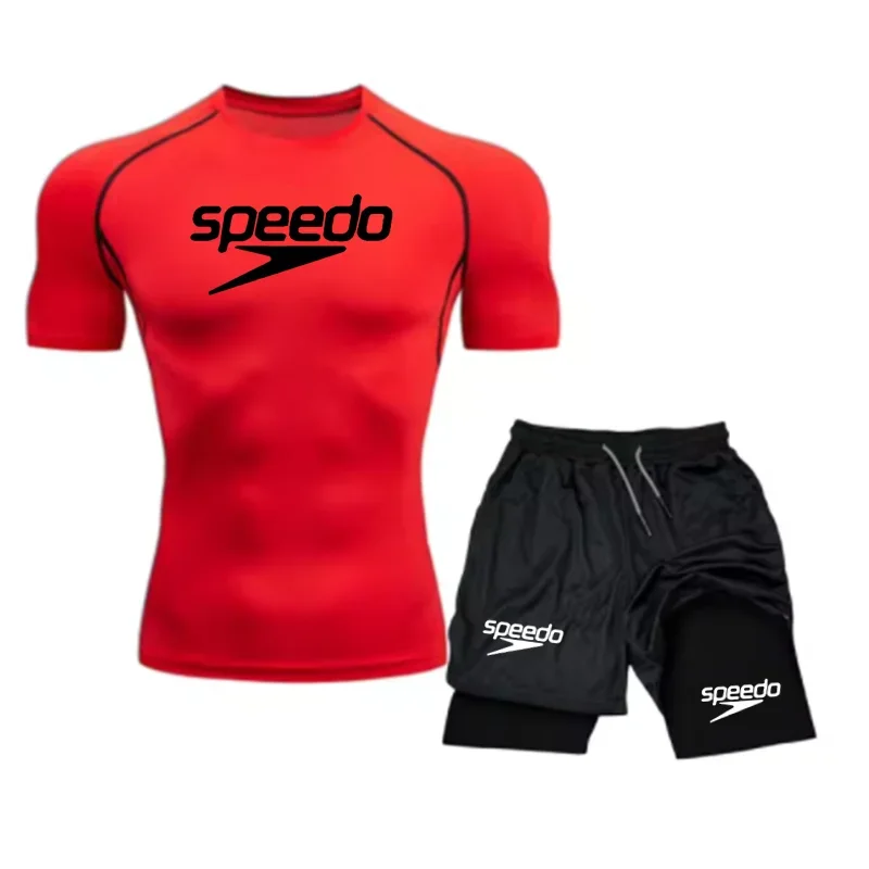 New Men's Quick-Drying Swimsuit Long-Sleeved Sun-proof Beach T-shirt Snorkeling Surfing Suit Water Sports Swimsuit Surfing Top 3