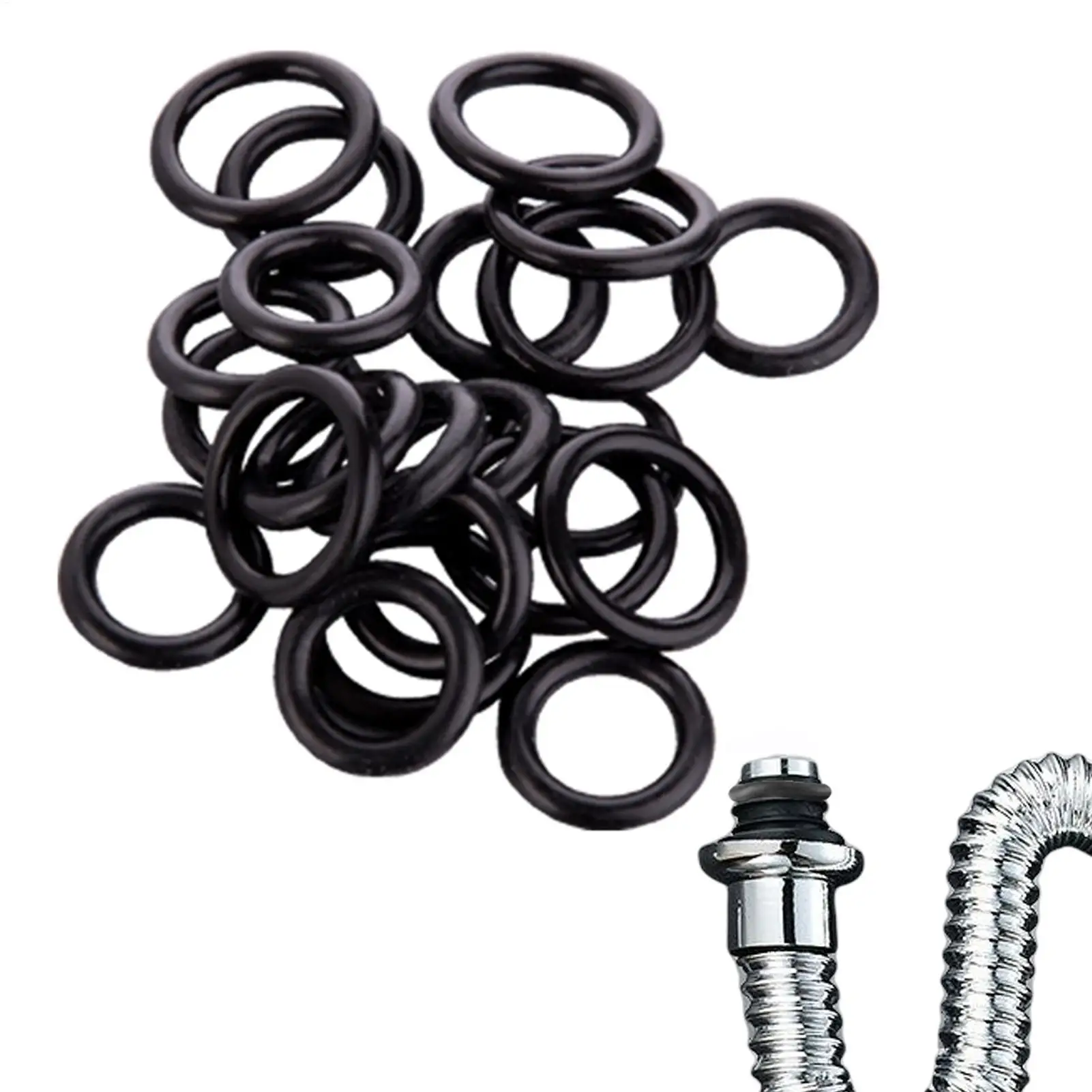 50PCS Watering Irrigation Rubber Seal Ring Set
