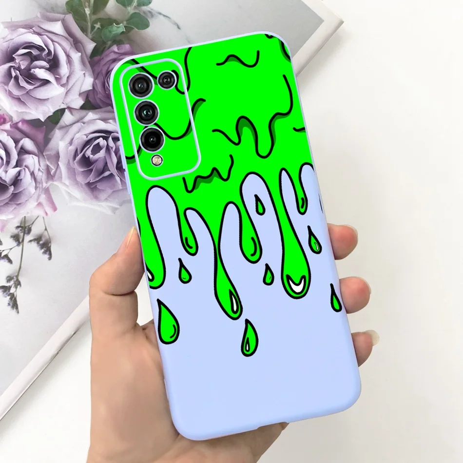 Fashion Moon Design Soft Silicon Shockproof Protective Bumper Cover