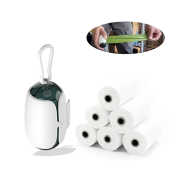 Sacchetti per cacca per cani portatili Sacchetti per cacca per cani da compagnia Dispenser per cuccioli Pick Up Porta sacchetti per cacca Accessori per cani da compagnia Borse per cani