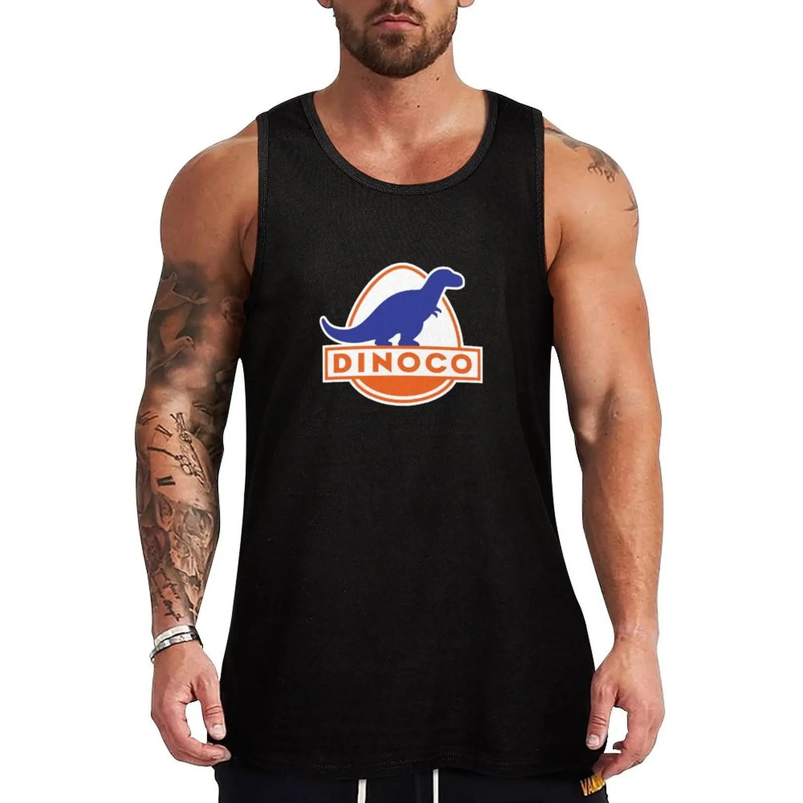 

Dinoco (Cars) Tank Top t-shirt for men sports clothes for men