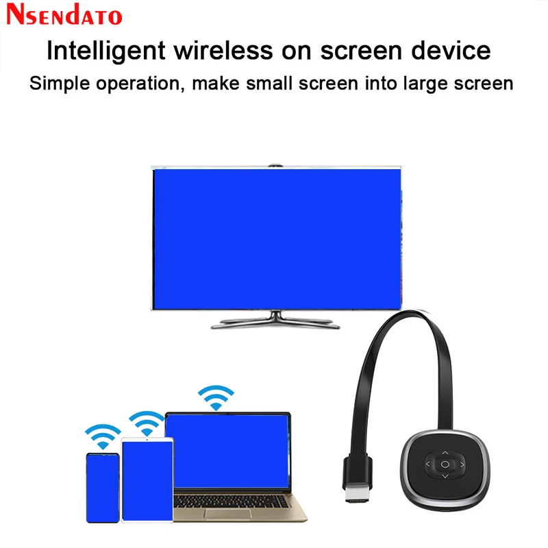 Mirascreen G22 2.4G/5G 4K Miracast Wireless for DLNA AirPlay HD TV Stick Wifi Display TV Dongle Receiver for IOS Android windows