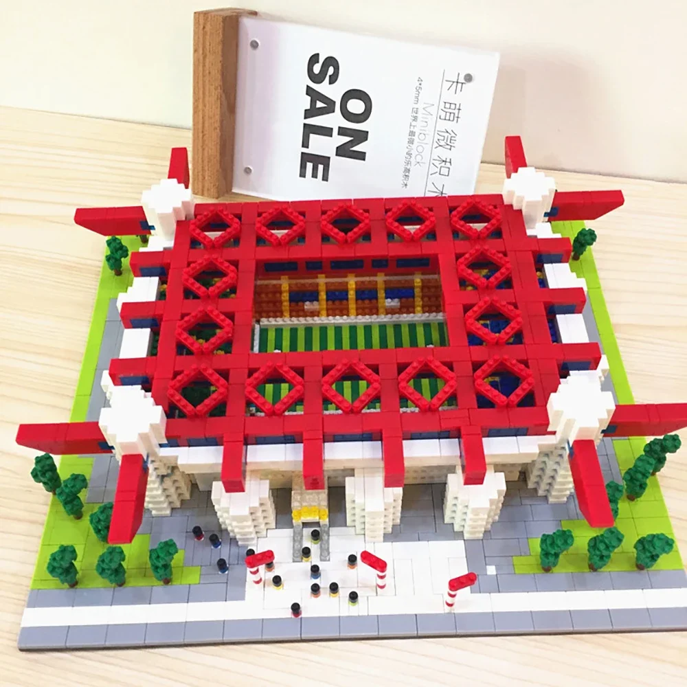 San Siro Stadium Milan Lego PZX 9912-3 San Siro Stadium LOZ Blocks