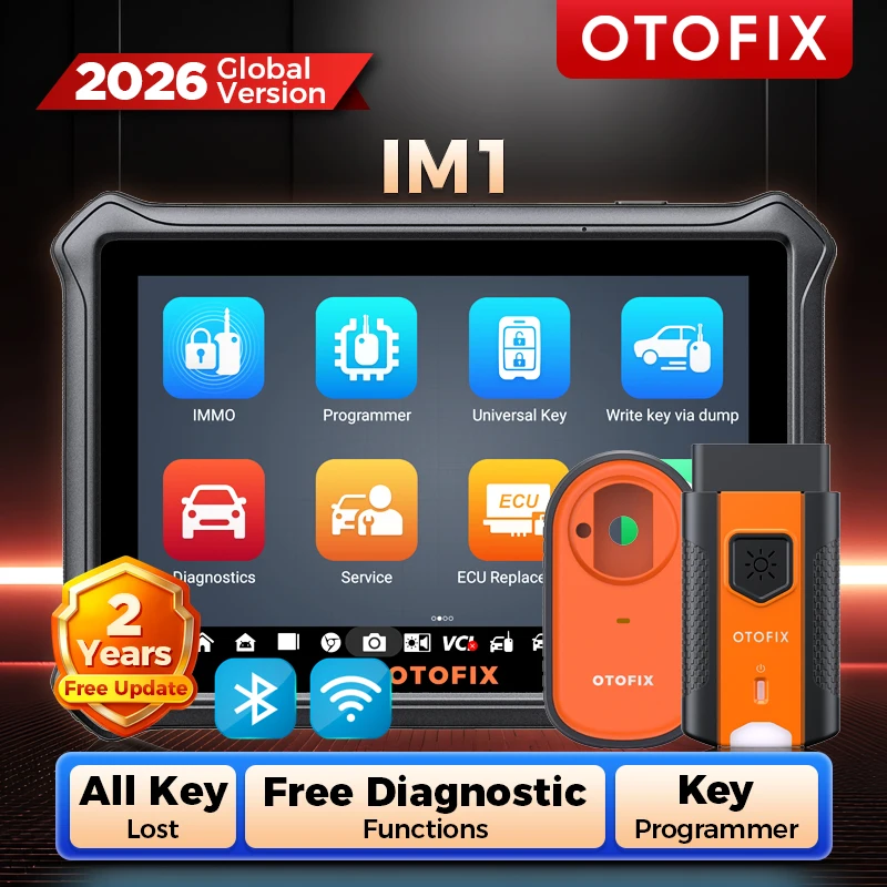 OTOFIX IM1 Car Key FOB Programming Tool All System Diagnostic Scan Tool Auto Key Programmer IMMO Function Key Tool 2-letnia aktualizacja