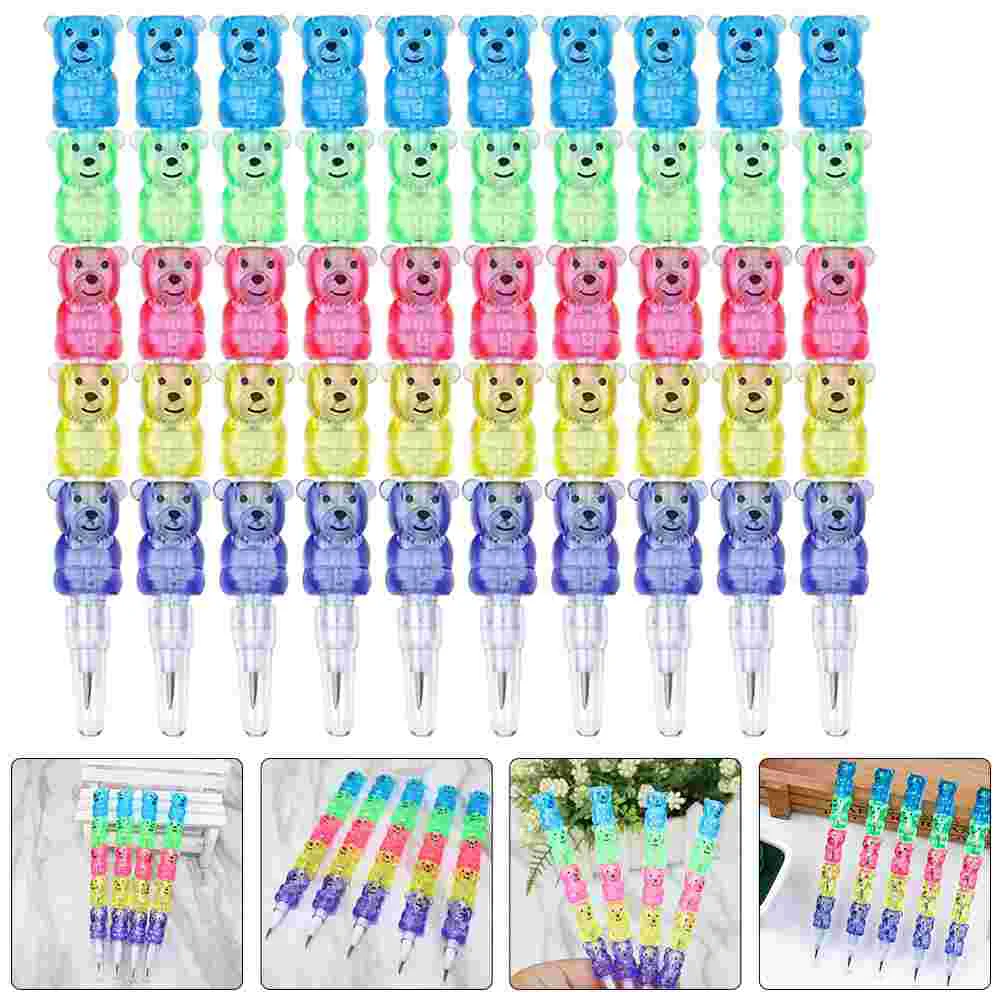 

Stackable Childrens Toys Christmas Stacking Point Push Non Multi Bulk Sharpening Lovely Children Stationary Stationery Plastic
