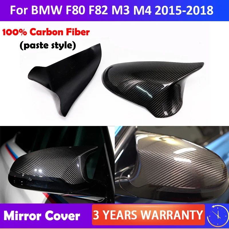 

Зеркальный Чехол для BMW M3 M4 F80 F82 100%-2014 F87 M2, Аксессуары для автомобилей 2015 2019 2016