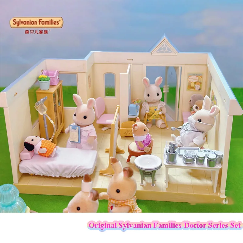 Sylvanian Family Toys Kawaii Figures Ternurines Doctor Dentist Series