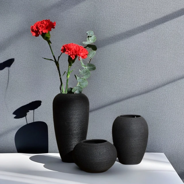Nordic White Gradient Ceramic Vase 3
