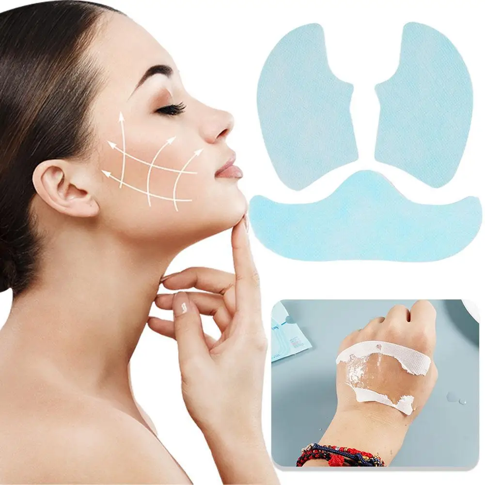 

Collagen Film Paper Skincare Essence Anti-Aging Mask Wrinkles Protein Fine Facial Lines Firming Moisturizing Red Y3M4
