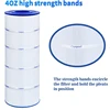 CryspoolPool Filter Compatible with HaywardC1200,CX1200RE,PA120,C-8412,FilburFC-1293,WaterwayClearwaterII,ProClean1125,1Pack 4