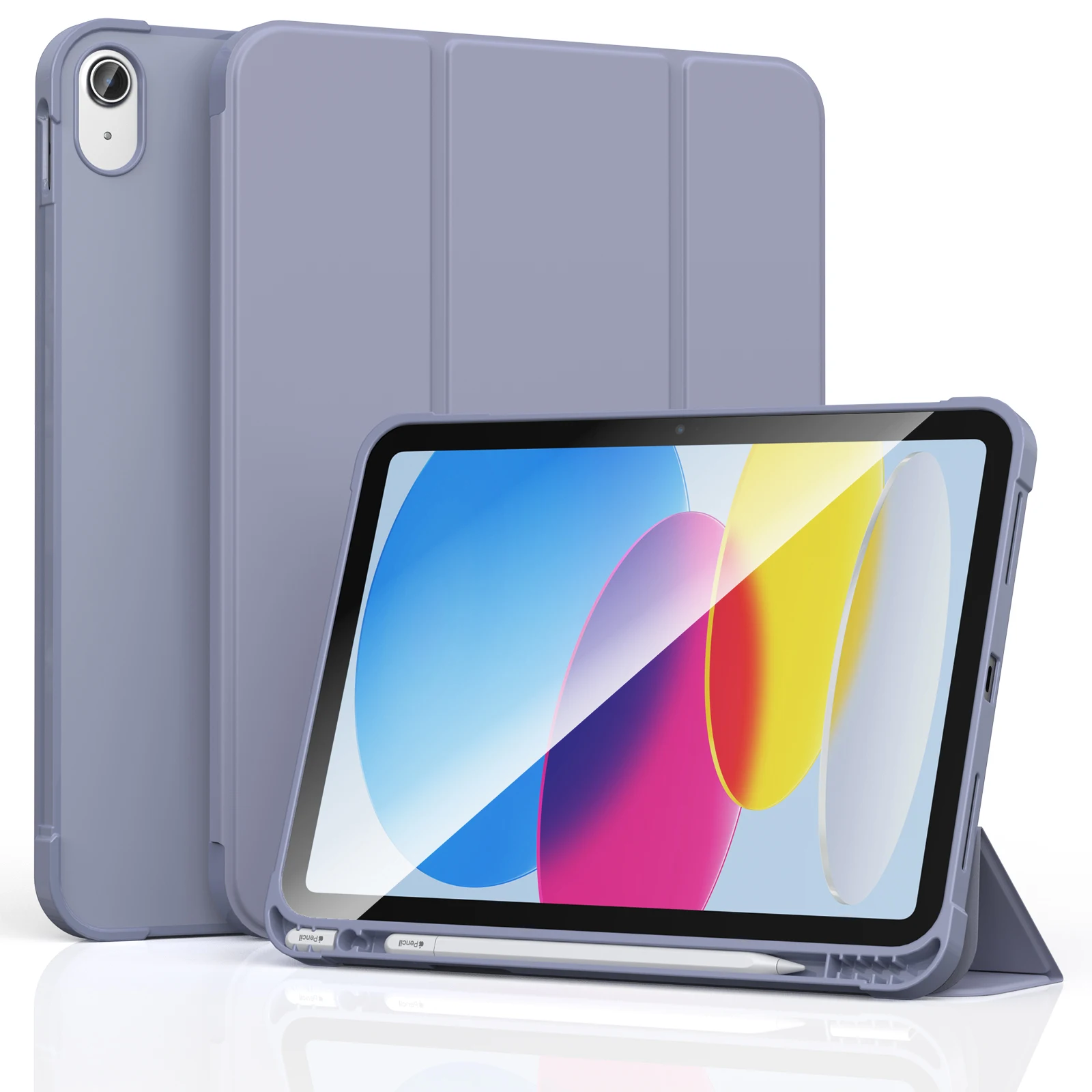 Premium Soft PU Protective Case with Pen Holder