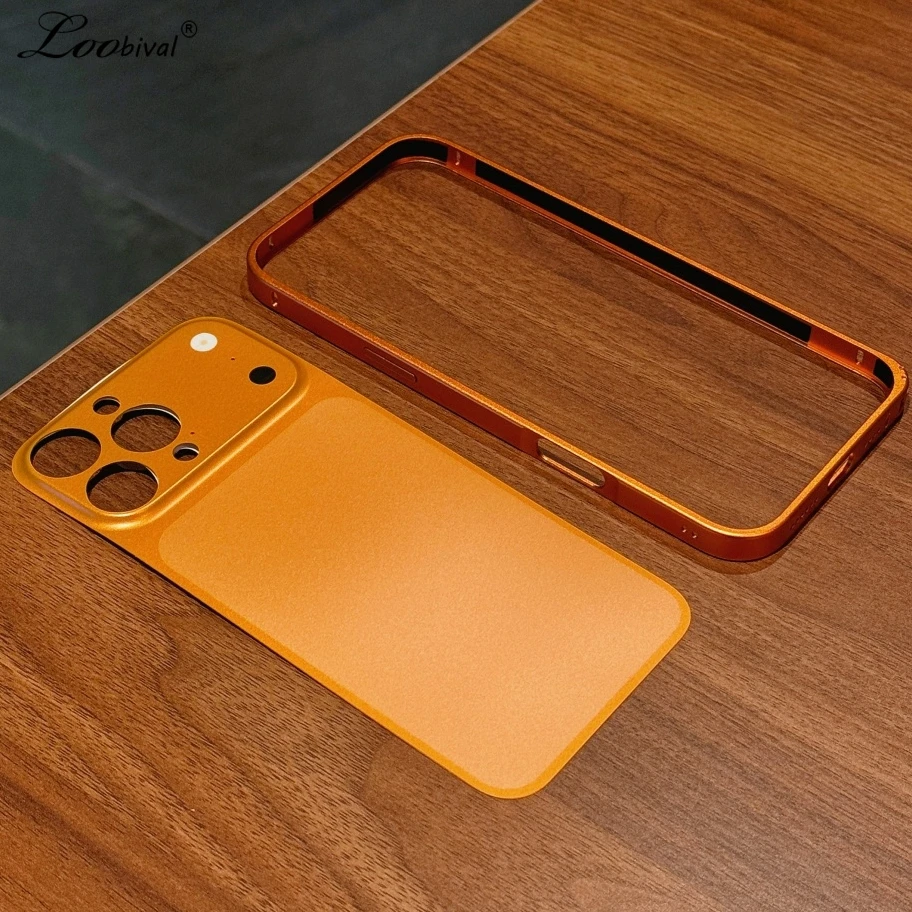 เคสโลหะดีไซน์บางเฉียบสำหรับ iPhone รุ่นใหม่