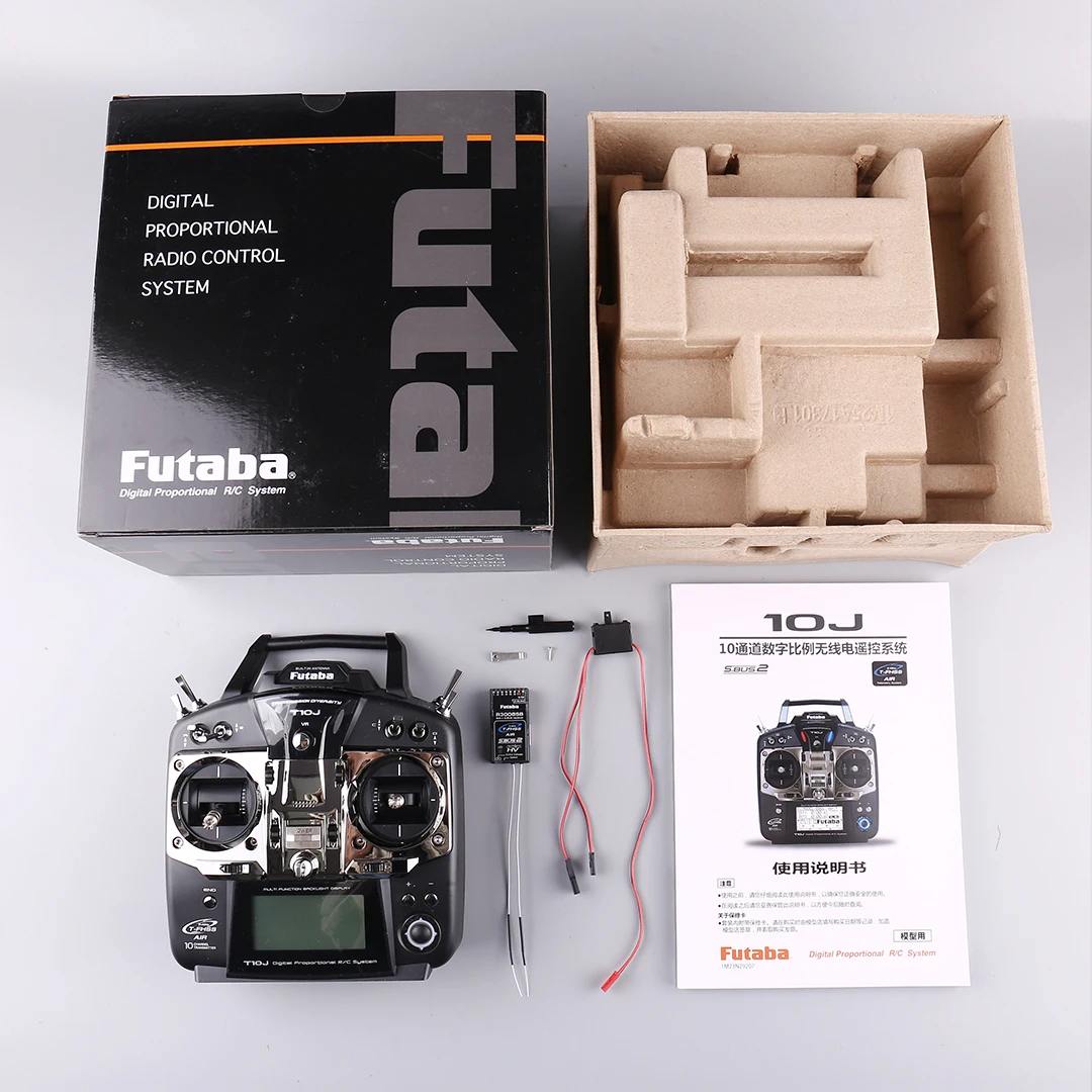 Futaba T10J プロポーショナルRCシステム Original Futaba T10J 10J with R3008SB Receive 10 Channel 2.4GHz