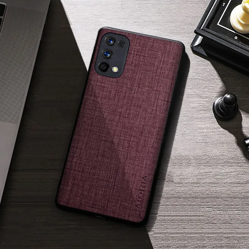Textile Texture Four-Corner Explosion-Proof Protective Phone Case