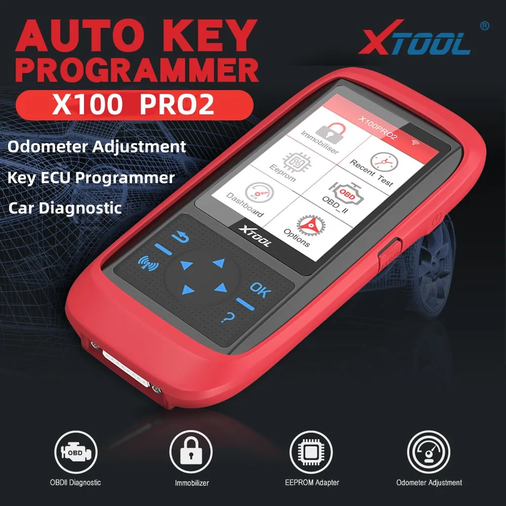 Xtool X100 Pro2 Auto Key Ecu Programmeur Kilometerstand Aanpassing X100