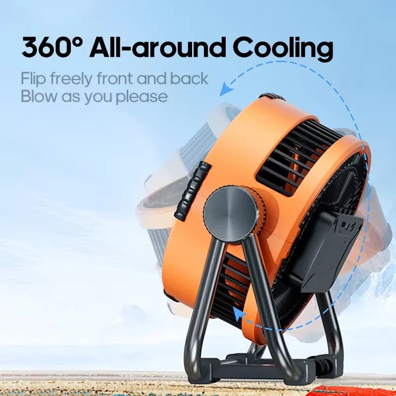 Portable Camping Fan 20000mAh 4-speed